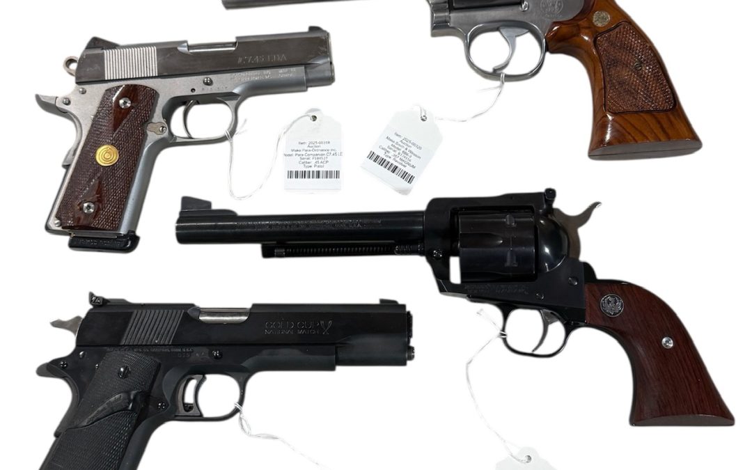 Coming to the July 2025 Gun Auction